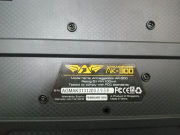 Б/у Клавиатура Armaggeddon ak-300 01-200855324