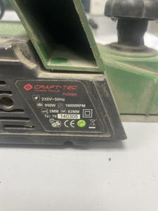 Б/в Рубанок Craft-Tec craft-tec pjwer tool 01-200855380