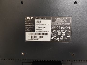 Б/в Монітор Acer x223hq 01-200875142