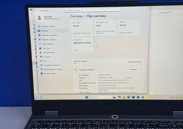Б/в Ноутбук Lenovo 15/ryzen 5 7235hs ddr5/16gb ddr5/hdd *відсутній/ssd 512 gb/geforce rtx3050 6gb 01-200876542
