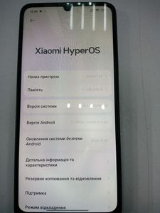 Б/в Мобільний телефон Xiaomi redmi 13c 8/256gb 01-200888542