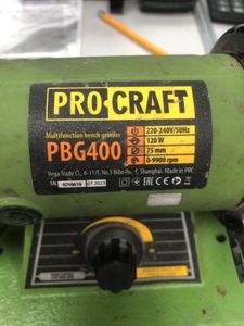Б/у Верстат для заточування Procraft pbg-400 01-200889522