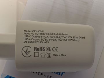 Б/в Універсальний блок живлення Gelius 20w elexar usb-a and type-c 01-200890707