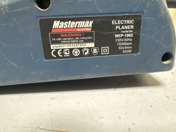 Б/в Електрорубанок Mastermax mep-1902 01-200924711