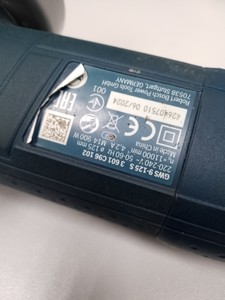 Б/у Угловая шлифмашина Bosch gws 9-125 s 01-200926955