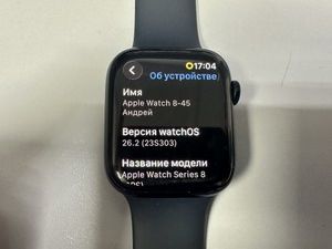 Б/в Смарт-годинник Apple watch series 8 gps 45mm aluminum case 01-200929801