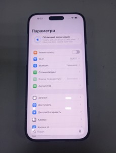 Б/в Мобільний телефон Apple iphone 16 pro max 256gb 01-200930424