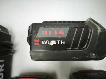 Б/в Набір інструментів Wurth aws 18-125p compact/ abs 18 compact/ abh 18 compact/ 3акб 5ah зп 01-200929320