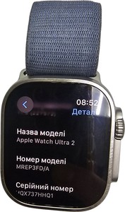 Б/у Смарт-часы Apple watch ultra 2 gps + cellular 49mm titanium case 01-200881509