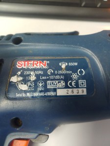 Б/у Дрель ударная Stern id13b 01-200935988
