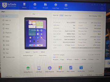 Б/в Планшет Apple ipad 10.2" 128gb wi-fi a2197 2019 01-200938353