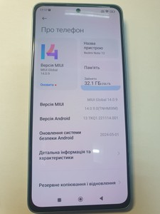 Б/в Мобільний телефон Xiaomi redmi note 13 4g 8/256gb 01-200955957