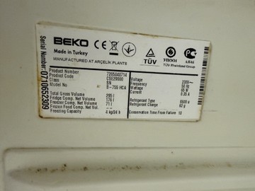 Б/в Холодильник Beko b-755 hca 01-200988014