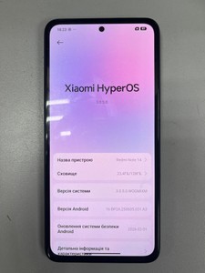 Б/у Мобільний телефон Xiaomi redmi note 14 6/128gb 01-200995774