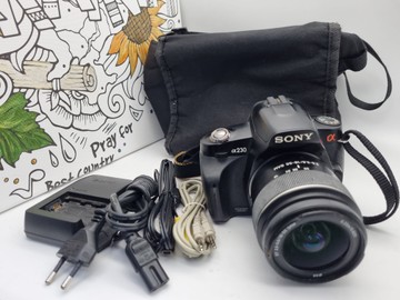 Б/в Фотоапарат цифровий Sony alpha dslr-a200 (sony sal1855 (dt 3.5-5.6/18-55 sam)) 01-201020401
