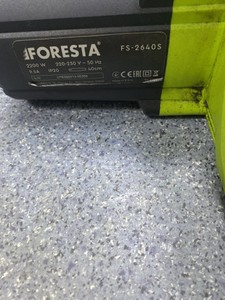 Б/в Пила ланцюгова Foresta fs-2640s 01-201027913
