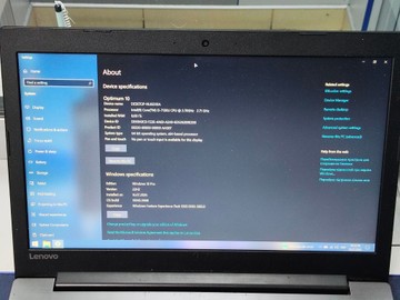 Б/у Ноутбук Lenovo 15/core i3 7130u ddr3/8gb ddr3/hdd *відсутній/ssd 128 gb/geforce mx110 2gb 01-201032313