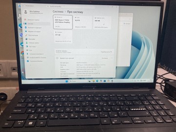 Asus 15/ryzen 3 7320u ddr5/16gb ddr5/hdd *відсутній/ssd 512 gb/*інтегрована