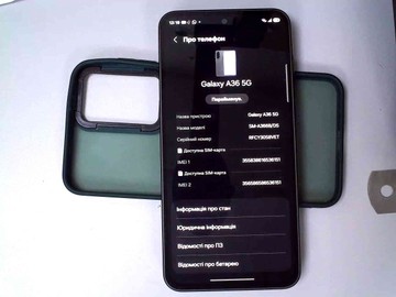 Б/у Мобільний телефон Samsung galaxy a36 5g 6/128gb 01-201042115