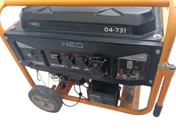 Б/в Бензиновий електрогенератор Neo Tools 04-731 01-201071445