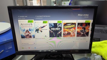 Б/в Ігрова приставка Microsoft xbox360 slim 250gb 01-201096399