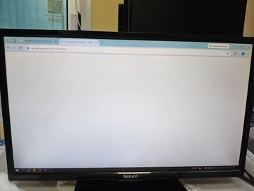 Б/в Телевізор Saturn led24k 01-201098317