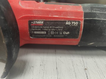 Б/в Кутова шліфмашина Stark ag 750 01-201102739