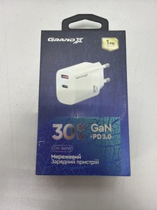 Б/в Мережевий зарядний пристрій Grand-X ch-360w 30w 01-201117035