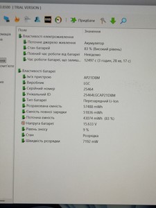 Б/в Ноутбук Acer 15/ryzen 5 7535hs ddr5/16gb ddr5/hdd *відсутній/ssd 512 gb/geforce rtx3050 6gb 01-201166780