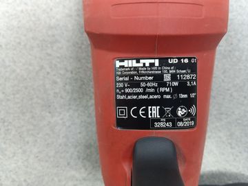 01-200593552: Hilti ud 16