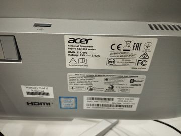 Б/в Моноблок Acer aspire c22-865 core i3-8130u/ram 8gb/ssd 256gb/ інтегрована 01-200797375