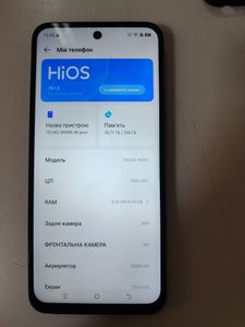 Б/в Мобільний телефон Tecno spark 40 pro+ 8/256gb 01-200867578