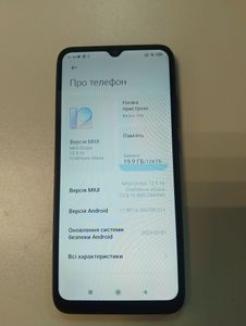 Б/у Мобільний телефон Xiaomi redmi 10a 4/128gb 01-200893575