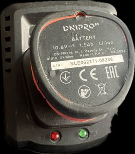 Б/в Шурупокрут Dnipro-M cd-12q 2акб зп 01-200909100