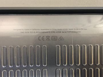 Б/у Ноутбук Apple a2338 macbook pro 13,3" m1 8-gpu/ ram8gb/ ssd256gb/ retina, truetone, touch bar 01-200912874