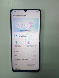 Б/у Мобільний телефон Zte blade a56 4/128gb 01-200916253