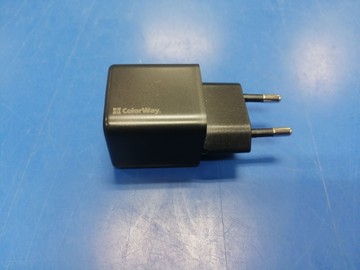 Б/у Зарядный блок Colorway gan mini 25w pd port pps usb-c black (cw-chs052pd 01-200927469