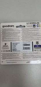 Б/в Ssd накопичувач Goodram cx400 gen.2 256 gb 01-200906756