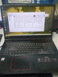 Б/в Ноутбук Acer 17/core i5-10300h ddr4/16gb ddr4/hdd *відсутній/ssd 512 gb/geforce rtx2060 6gb 01-200953753