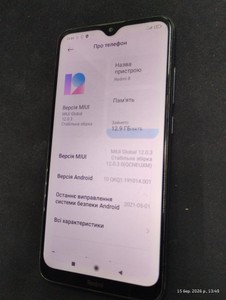 Б/у Мобільний телефон Xiaomi redmi 8 4/64gb 01-200953848