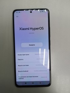 Б/в Мобільний телефон Xiaomi redmi note 14 5g 8/256gb 01-201027893