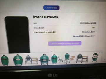 Б/в Мобільний телефон Apple iphone 16 pro max 512gb 01-201030358