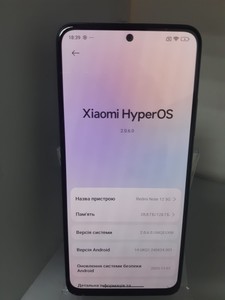 Б/в Мобільний телефон Xiaomi redmi note 12 5g 4/128gb 01-201031262