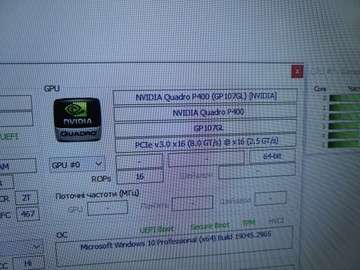 Б/в Системний блок Пк intel core i5-8400/ram 8 gb/hdd відсутній/ssd 256 gb/nvidia p400 (quadro) 2gb gddr5 64bit 01-201038809