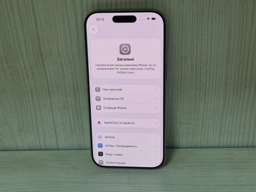 Б/у Мобільний телефон Apple iphone 16 pro 512gb 01-201051432