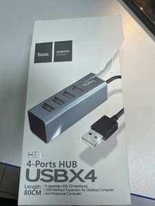 Hoco hb1 4usb line machine tarnish
