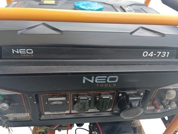 Б/в Бензиновий електрогенератор Neo Tools 04-731 01-201071445