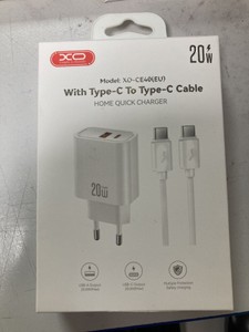 Б/у Сетевое зарядное устройство Xo ce40 +type c 01-201103249
