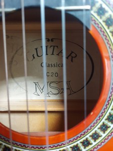 Б/у Акустическая гитара Msa guitar classica c20 01-201118201