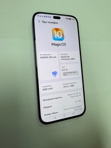 Б/в Мобільний телефон Huawei honor 200 lite 8/256gb 01-201125047